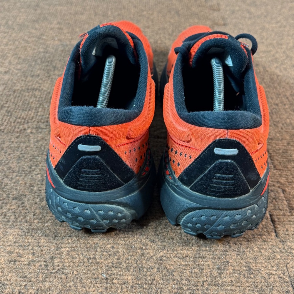 C+ Brooks Adrenaline GTS 21 Mens Running Shoes Orange Black 1103491D654 Size 13 - Picture 4 of 11